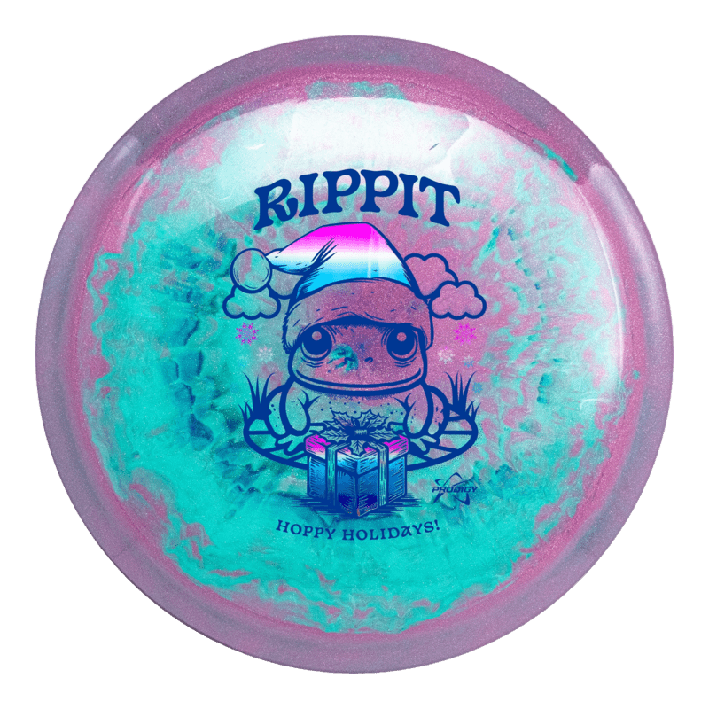 Prodigy F7 500 Spectrum Glimmer Plastic - "Hoppy Holidays" Rippit Stamp