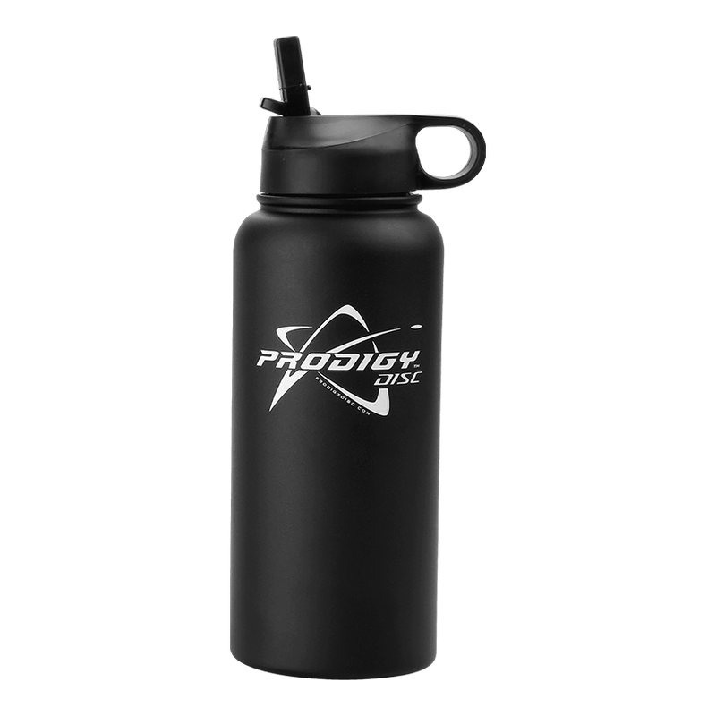 Prodigy Insulated Water Bottle With A Straw Lid.