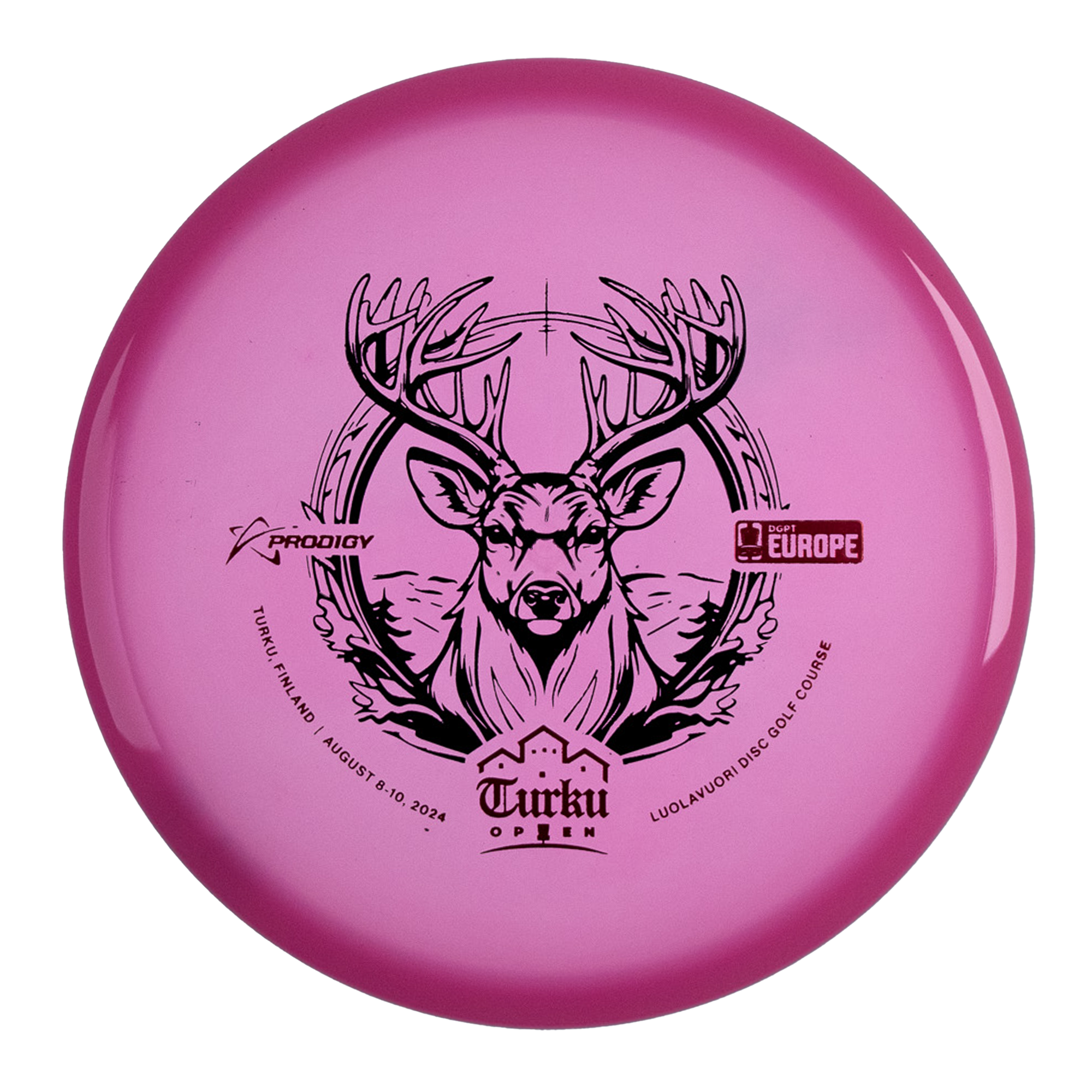 Prodigy A5 400 Ultra Soft color GLOW Plastic - DGPT Turku Open Stamp