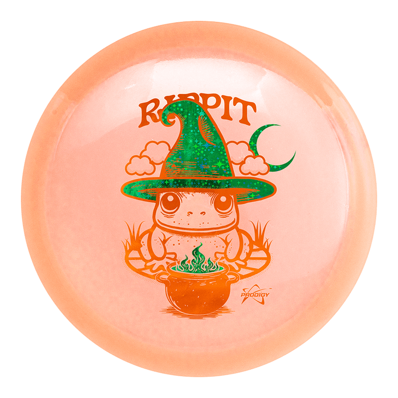 Prodigy F3 400 Color GLOW Plastic - Rippit Halloween Stamp