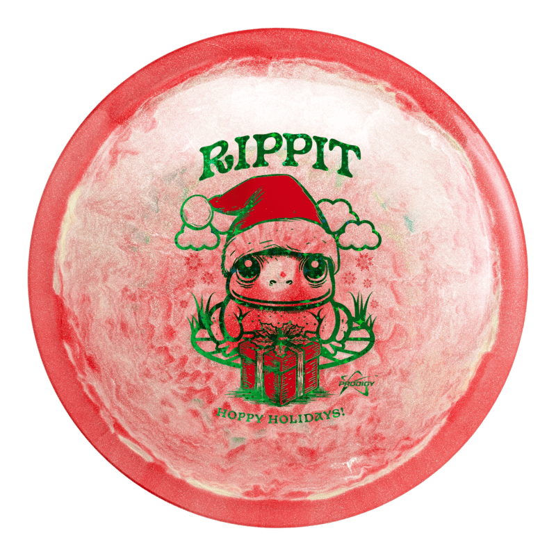 Prodigy F7 500 Spectrum Glimmer Plastic - "Hoppy Holidays" Rippit Stamp