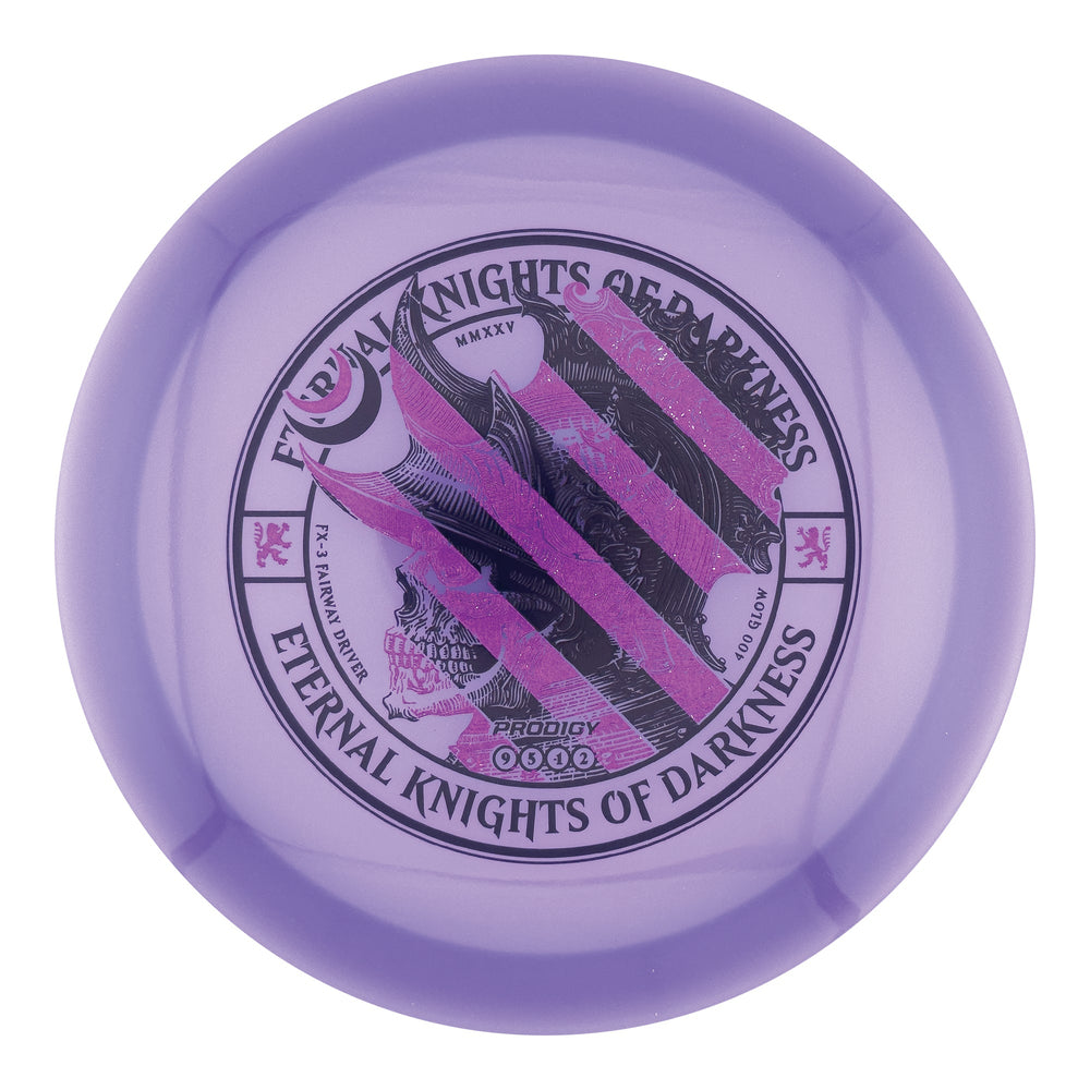 Prodigy FX-3 400 Glow Plastic - Eternal Knight Stamp