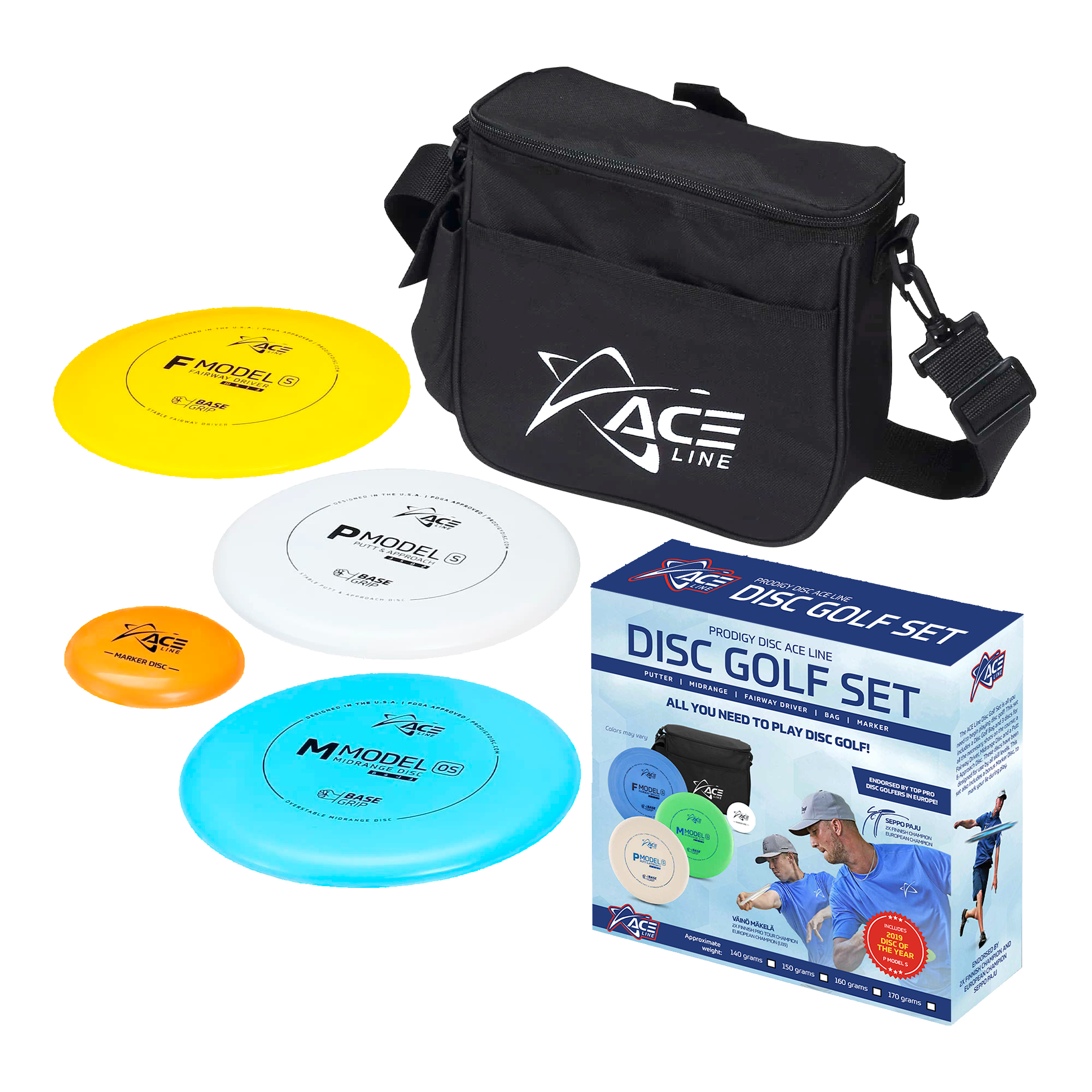 ACE Line Disc Golf Set (Lightweight).