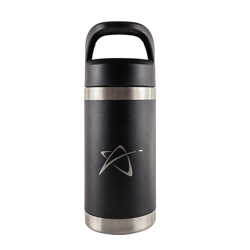 Prodigy Insulated Water Bottle With A Straw Lid (NEW) - SP Logo.