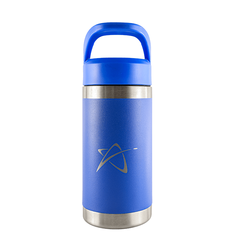 Prodigy Insulated Water Bottle With A Straw Lid (NEW) - SP Logo.