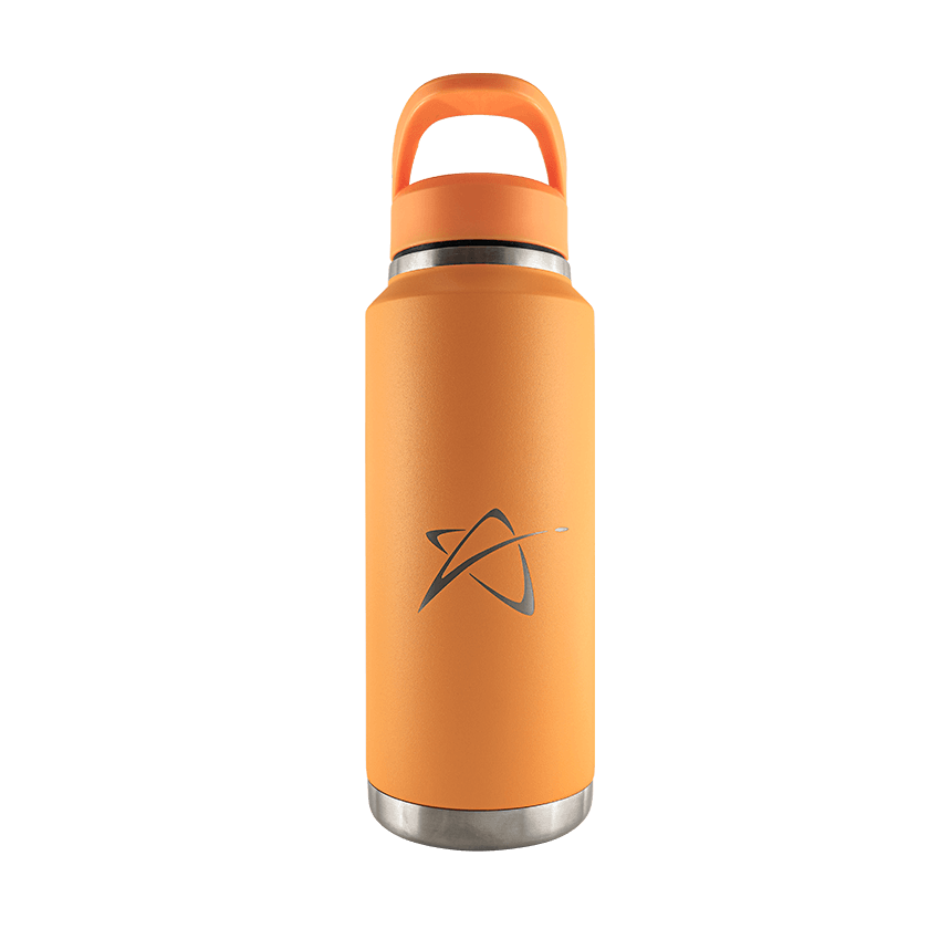 Prodigy Insulated Water Bottle With A Straw Lid (NEW) - SP Logo.