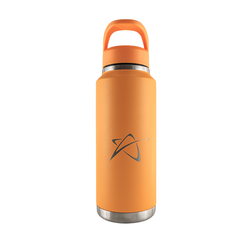 Prodigy Insulated Water Bottle With A Straw Lid (NEW) - VM Logo.