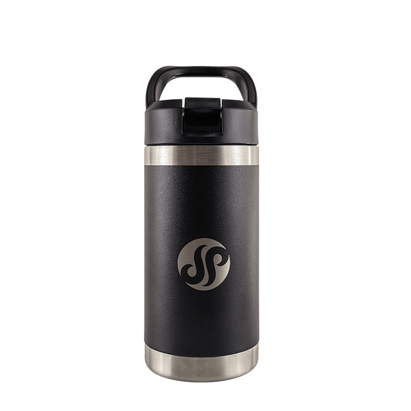 Prodigy Insulated Water Bottle With A Straw Lid (NEW) - SP Logo.