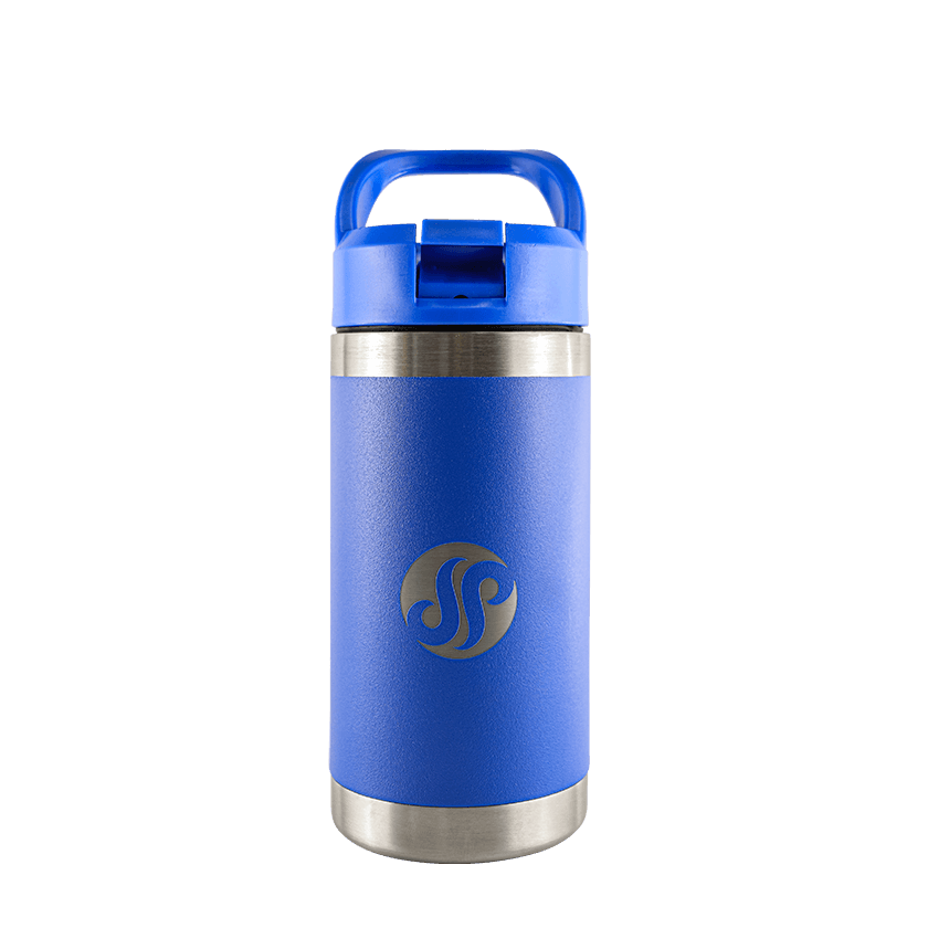 Prodigy Insulated Water Bottle With A Straw Lid (NEW) - SP Logo.